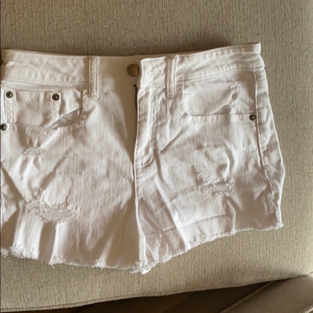 Like new Nordstrom BP White Jean shorts